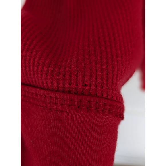 Wildfox Sweater Santa and Elf Knit Christmas Holidays Thermal Red White Size XS - Picture 9 of 13